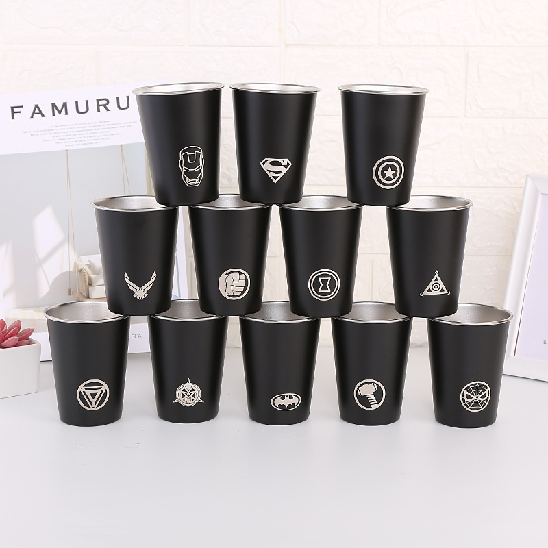 12oz / 350ml Premium Steel Tumbler Stainless Steel Durable Metal Stackable Cups Disposable Eco-Friendly Drinkware