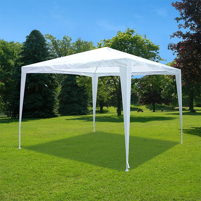 garden pavillon polyester gazebo outdoor 10x10 camping tent