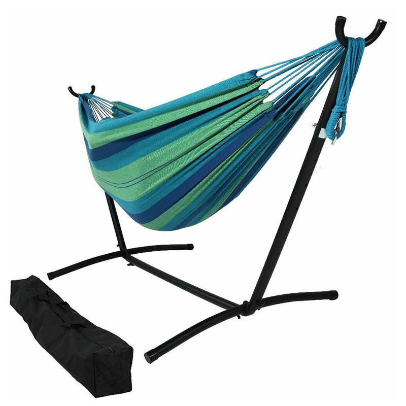 hot selling outdoor home garden swing free standing hammock with stand