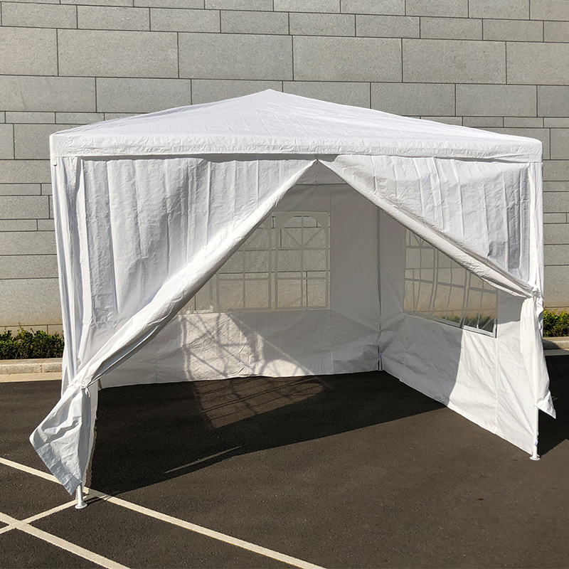 modern outdoor garden home compound gazebo shade tent with walls and chairs design