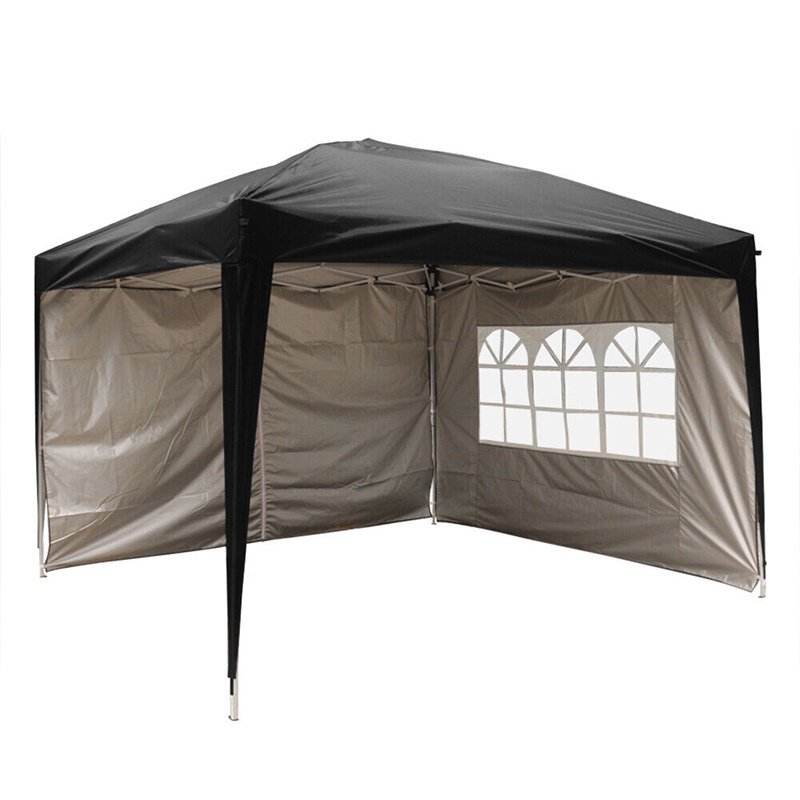 waterproof easy open 10x10 popup mosquito awning party beach tent canopy gazebo with sidewall