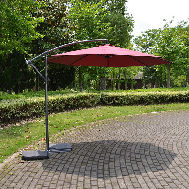 portable outdoor garden banana umbrella restaur parasol umbrella