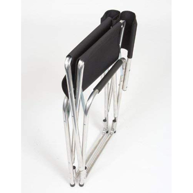 camping aluminum folding metal frame tube director chair with table