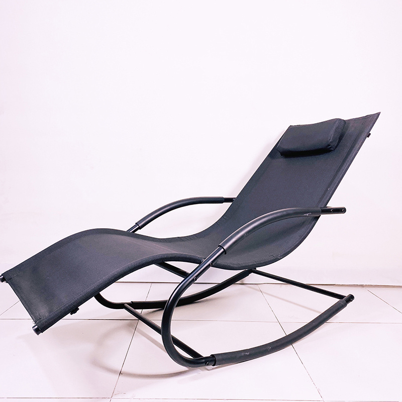 high quality slumber bed lounger zero gravity swing reclining chair rocking chair