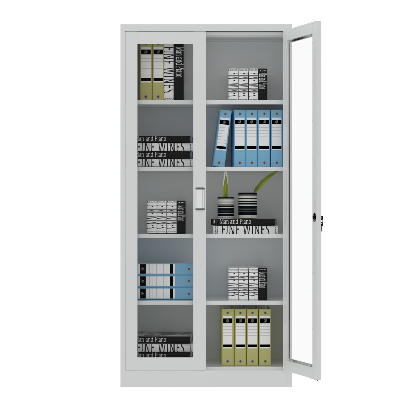 Archivadores Office Metal Storage File Cabinet with lock 2 Doors steel cupboard Filing Cabinets