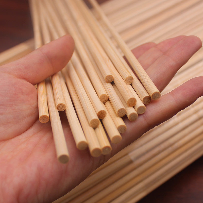 3.0mm*20cm Natural Bamboo Color Low Cost Small Package Bamboo Skewer Barbecue Bamboo Stick