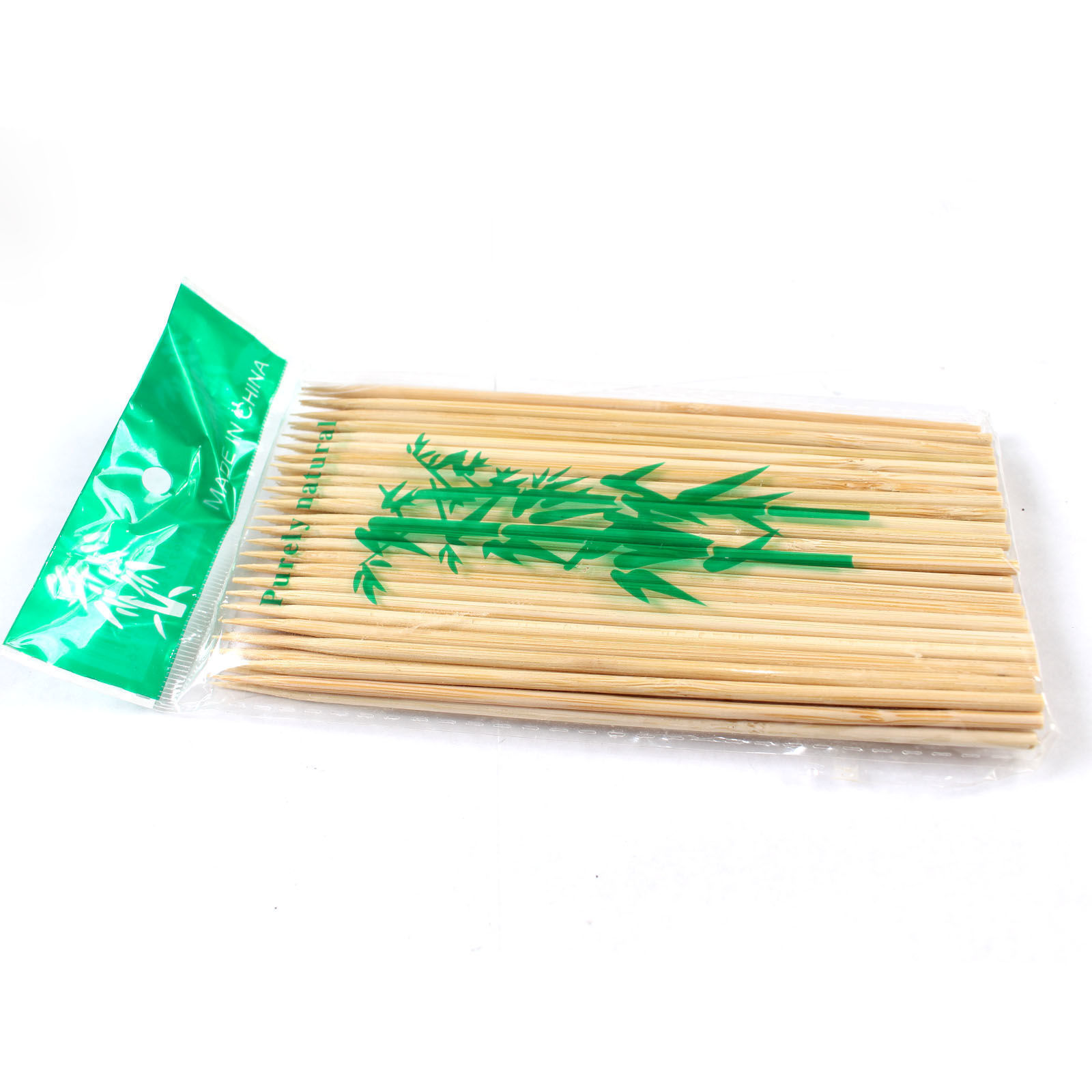 3.0mm*20cm Natural Bamboo Color Low Cost Small Package Bamboo Skewer Barbecue Bamboo Stick