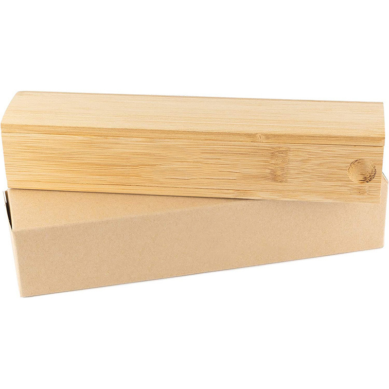 New design bamboo pill cases storage pill box dispenser boxes perfect for viyamins and supplements