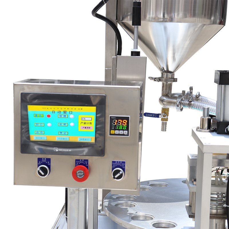 Automatic tomato sauce Filling Machine and jam filling and sealing capping machine machines for small businesses