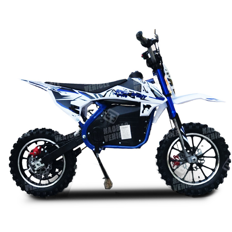 Mini electric dirt bike 36v 800w for kids 2 wheels quad bike