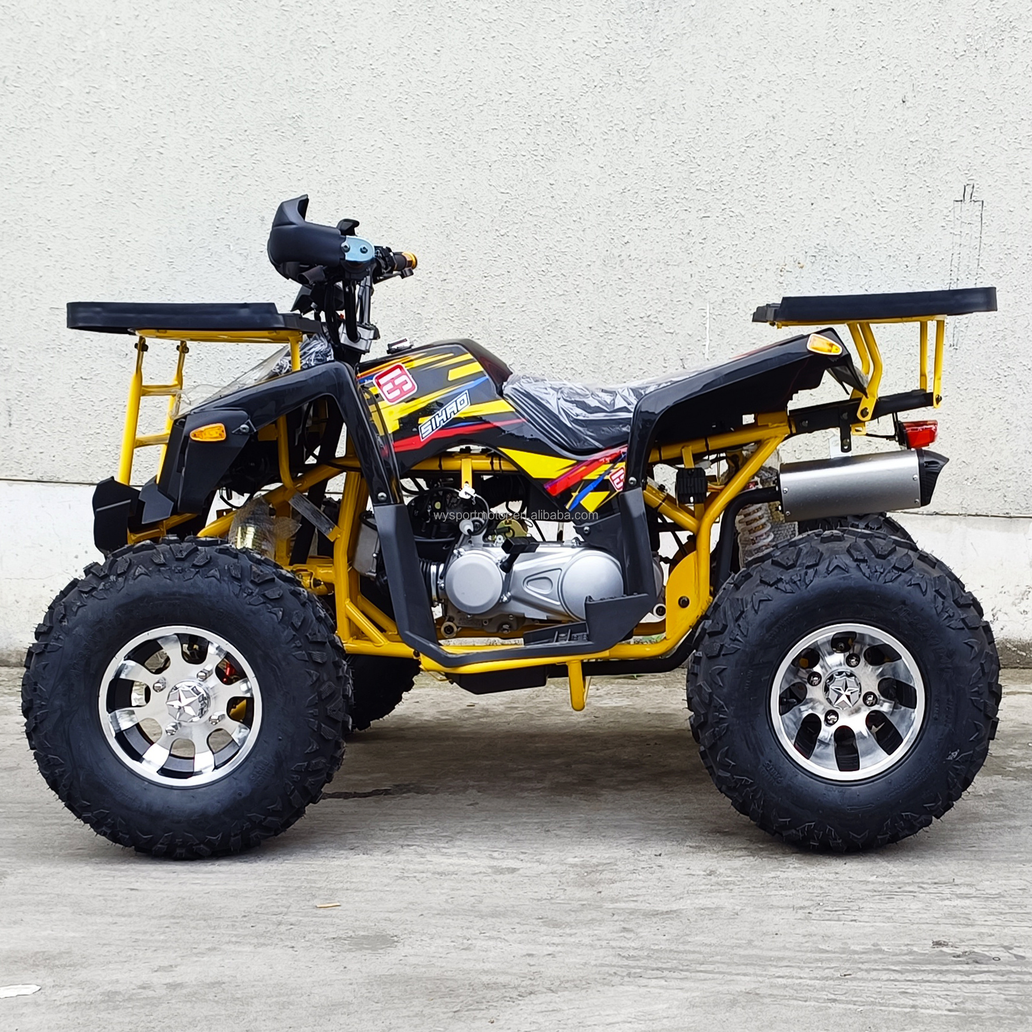 2023 popular model 150cc 200cc GY6 atv for adults Chain drive 4 wheels gas atv utv motorcycle powerful  atv for sport