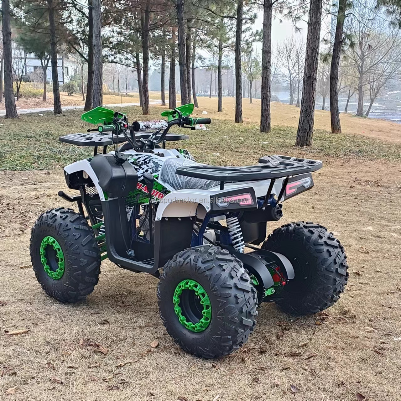 kids gas 4 wheeler four stroke quad atv 125cc automatic  for sale