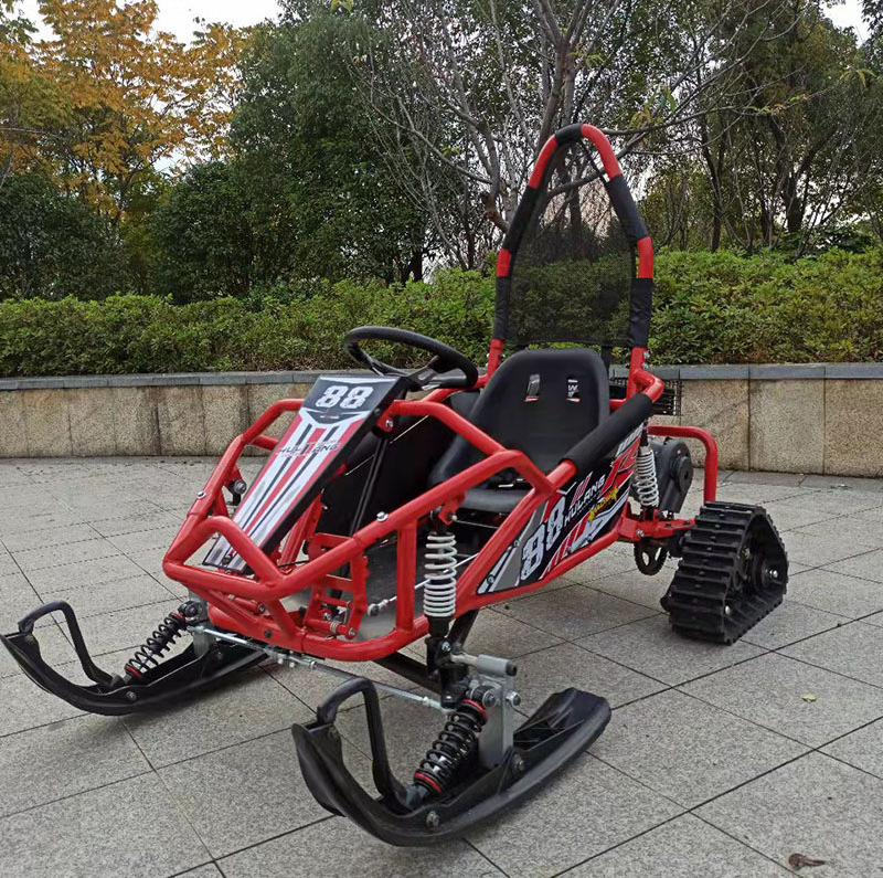 Winter Sports cheap atv snowmobiles 200cc go cart snow mobile for kids gasoline snow scooter