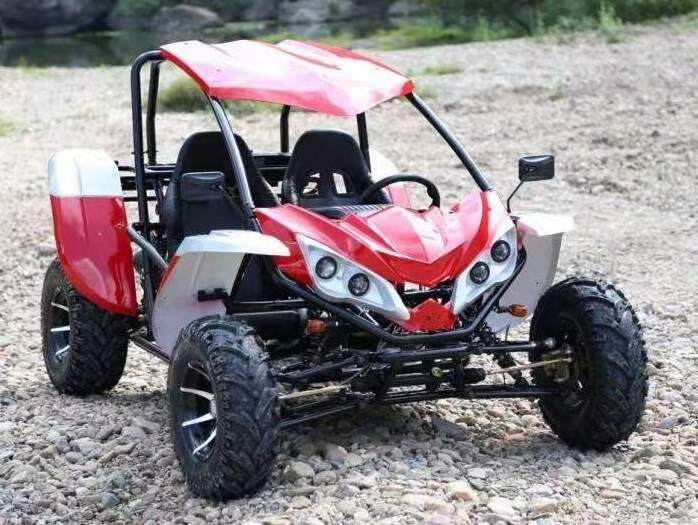 200cc go cart two seat for adult gasoline off road