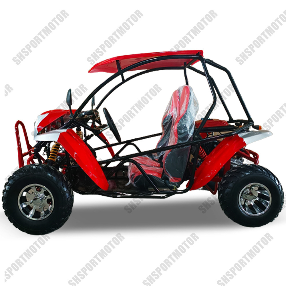 200cc go cart two seat for adult gasoline off road