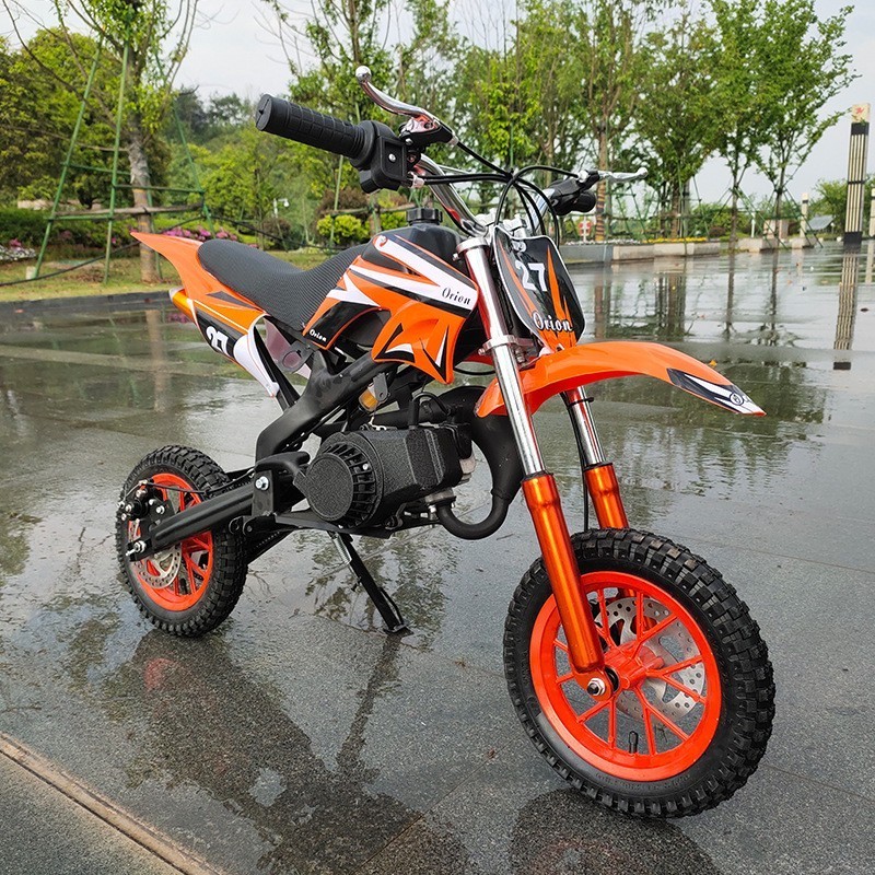 Cheap mini dirt bike for kids 49cc motorcycle 2-stroke kids motorbike 2 wheels dirt bike chain drive