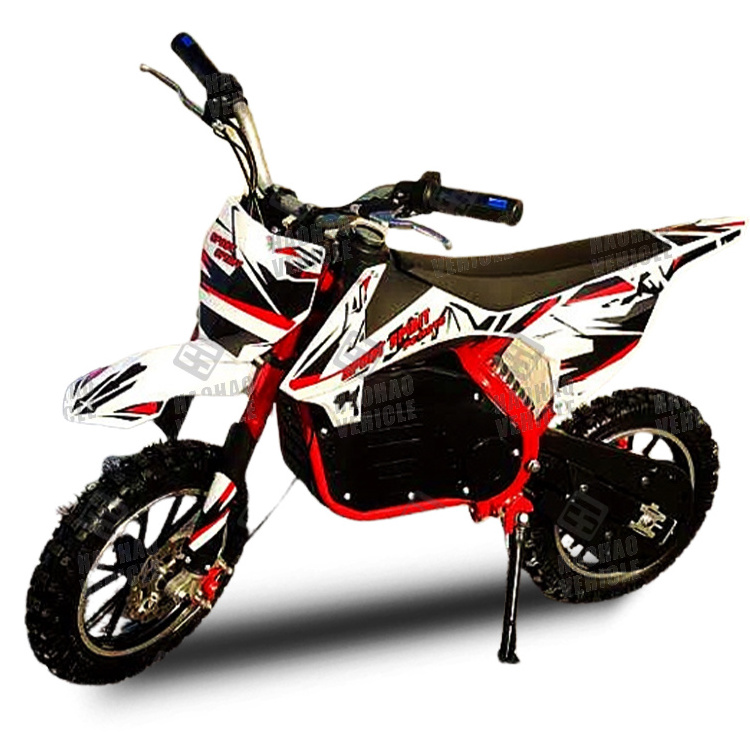 Mini electric dirt bike 36v 800w for kids 2 wheels quad bike