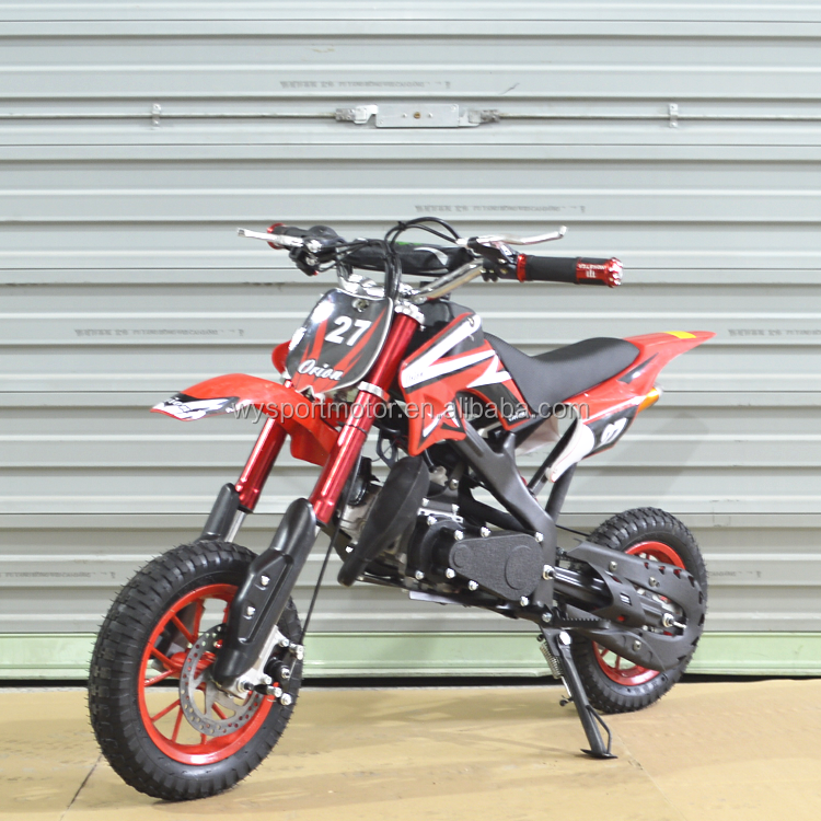 Cheap mini dirt bike for kids 49cc motorcycle 2-stroke kids motorbike 2 wheels dirt bike chain drive