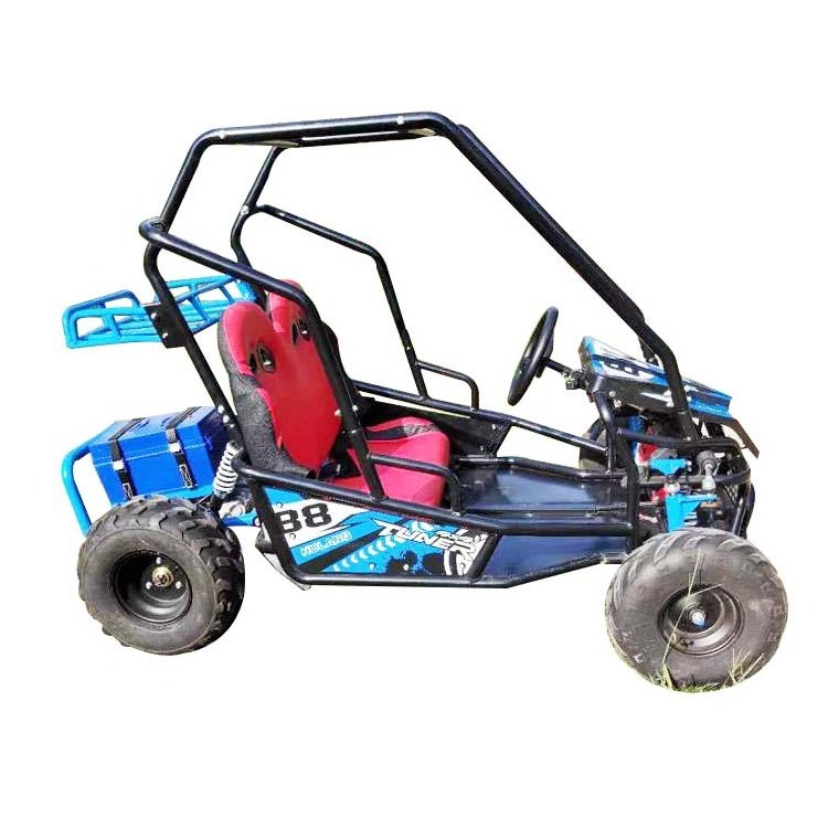 Electric go-kart drift mini go kart kid off road buggy  48v 500W double seat