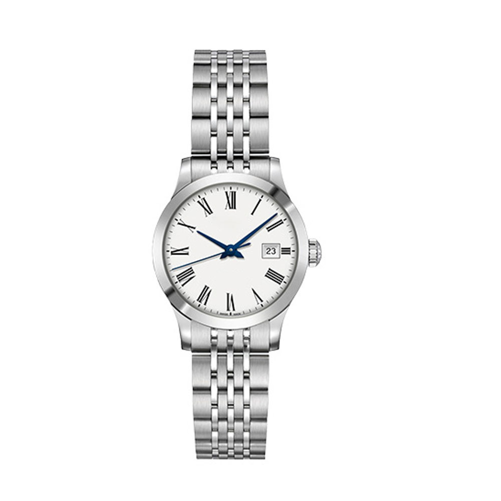 Self Winding Automatic Stainless Steel Lady Watch Waterproof Dress Calendar Woman Watch