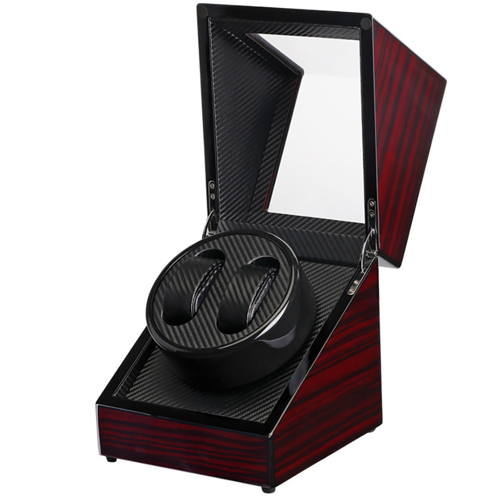 luxury wooden storage case automatic watch winder box