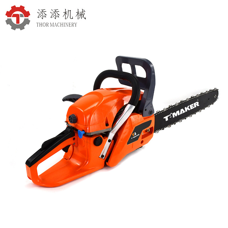 58cc best chain saw wood cutting machine left handed gasoline chainsaws