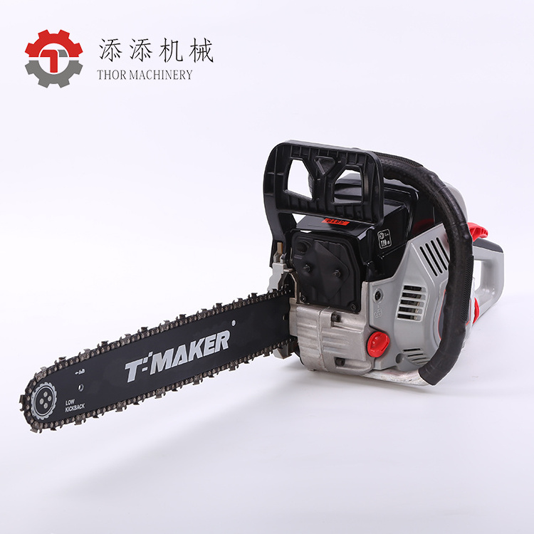 58cc gas green garden cut with electric start chainsaw 5819