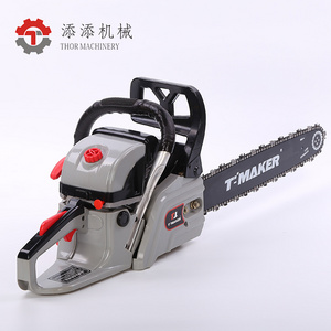 58cc gas green garden cut with electric start chainsaw 5819