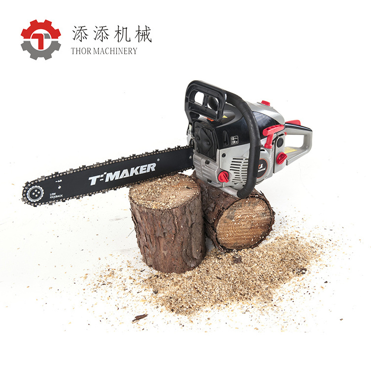 Tmaker 52cc 5202 2 stroke small petrol chain saw stone cutting machine