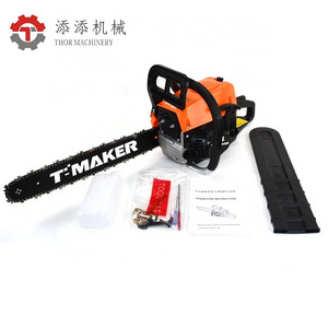 52cc 5200E 2 stroke high power chain saw carving chainsaw