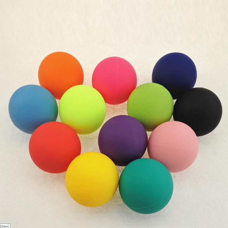 Good Quality Colour Dye 6cm High Bounce Tennis Rubber Wrist Band Return Rubber Ball With String