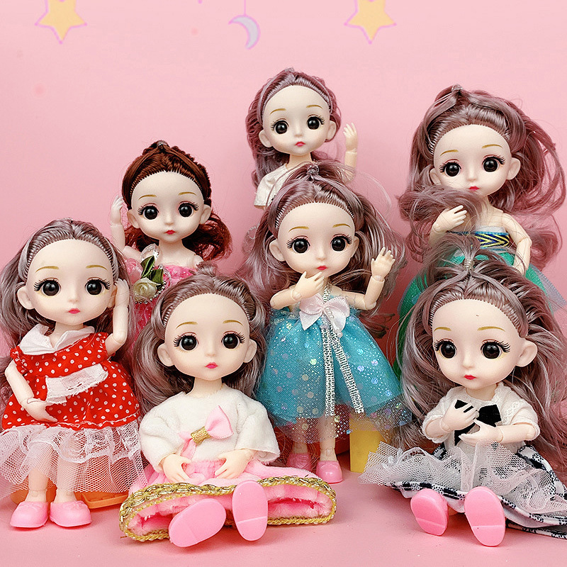 2022 New Beautiful Cute Princess Girl Doll With Pink Dress Cheap Handmade Craft Dolls Porcelain Faces Doll