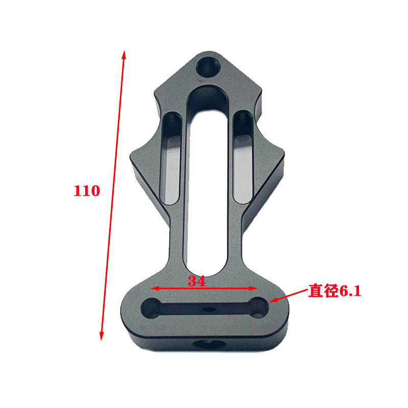 Full cnc precision machining with laser green sight slingshot