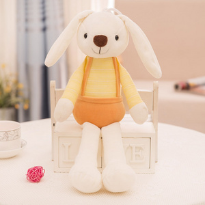 40CM Super Soft Stuffed Long Ear Rabbit Plush Toys Sleeping Cute Bunny Cartoon Animal Dolls Children Baby Birthday Gift