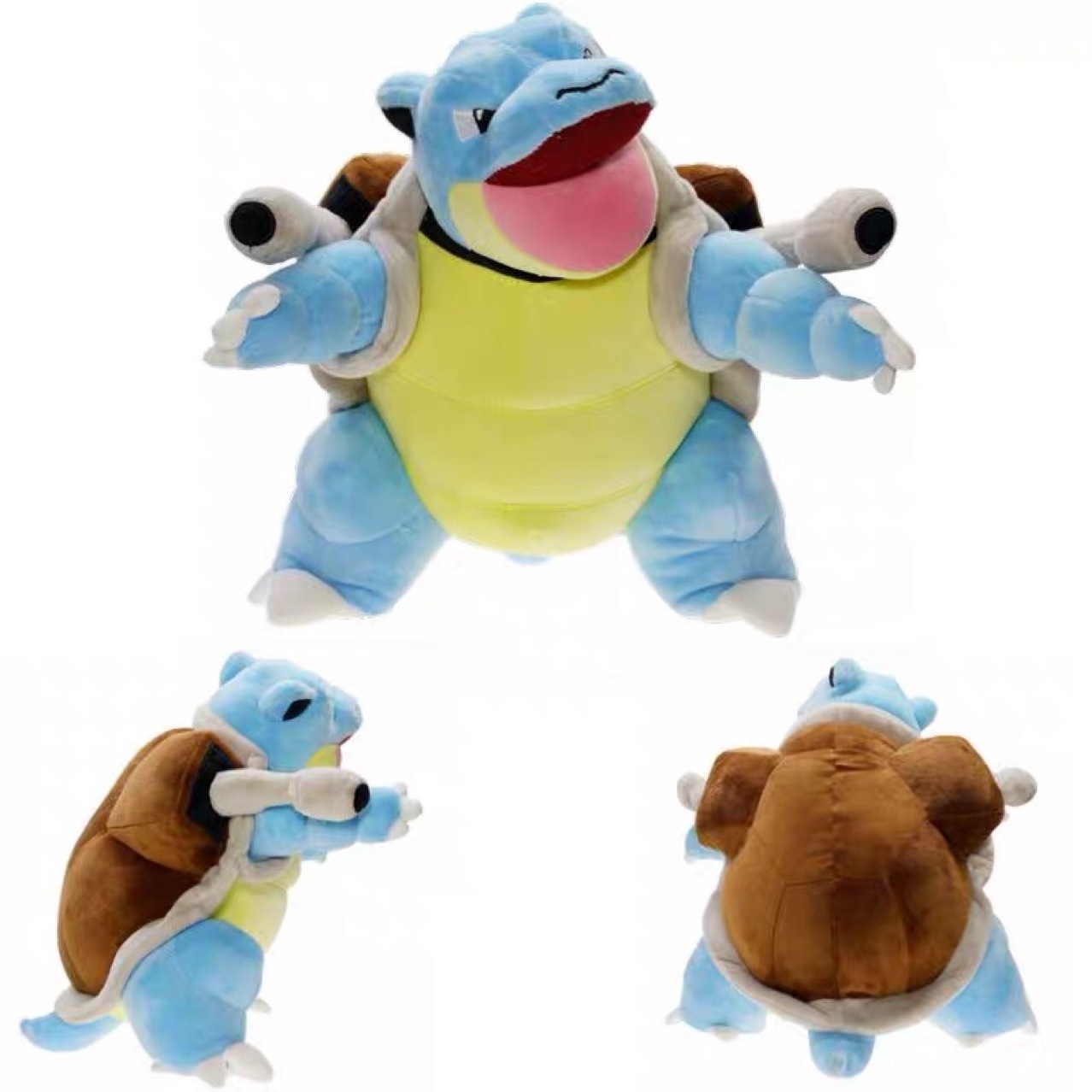 30cm Pokemoned Anime Plush Toys Super Soft Wartortle Plush Toy Mage Stuffed Doll Christmas New Year's Gifts for Kids Wholesale