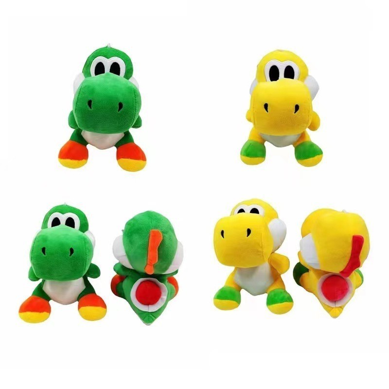 Super Mario Stuffed Animal Standing Yoshi Dragon Plush Dolls Toy Stuffed Soft Yoshi Peluche Doll Kid Christmas Birthday Gift