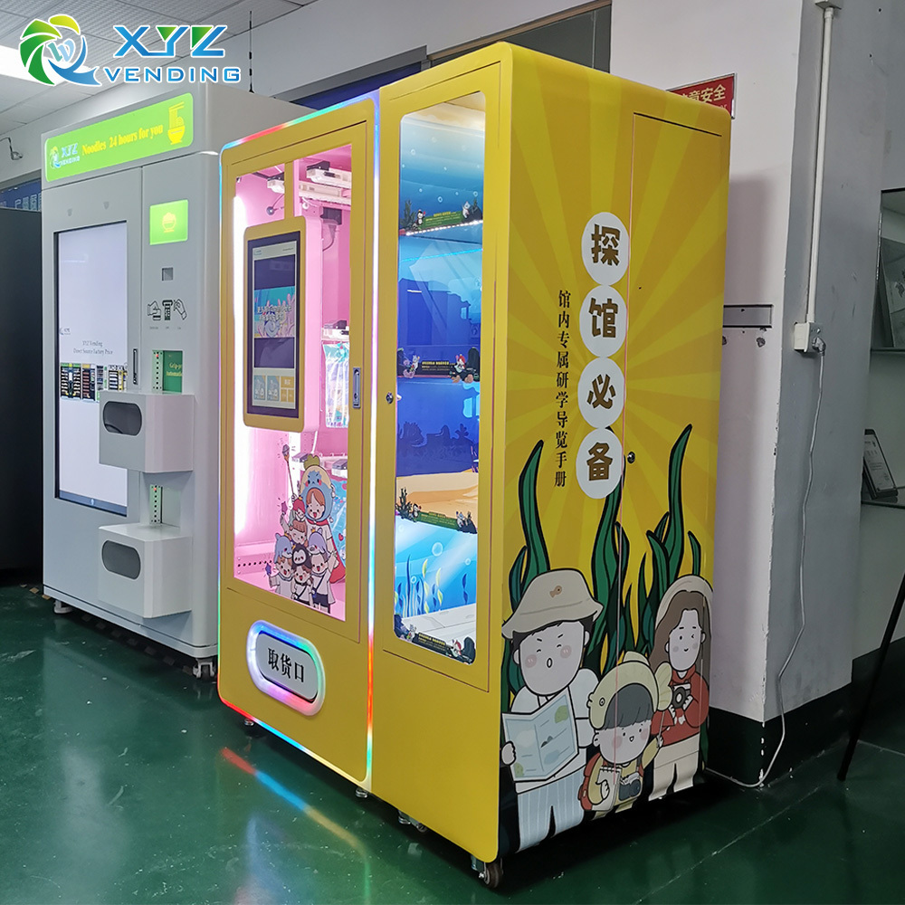 Metal steel banknote credit card raincoat pen umbrella jewelry second hand vending machines for clothes