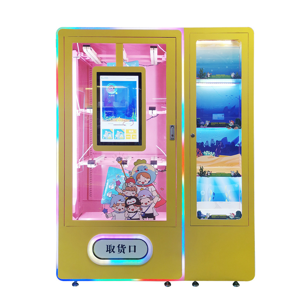 Metal steel banknote credit card raincoat pen umbrella jewelry second hand vending machines for clothes