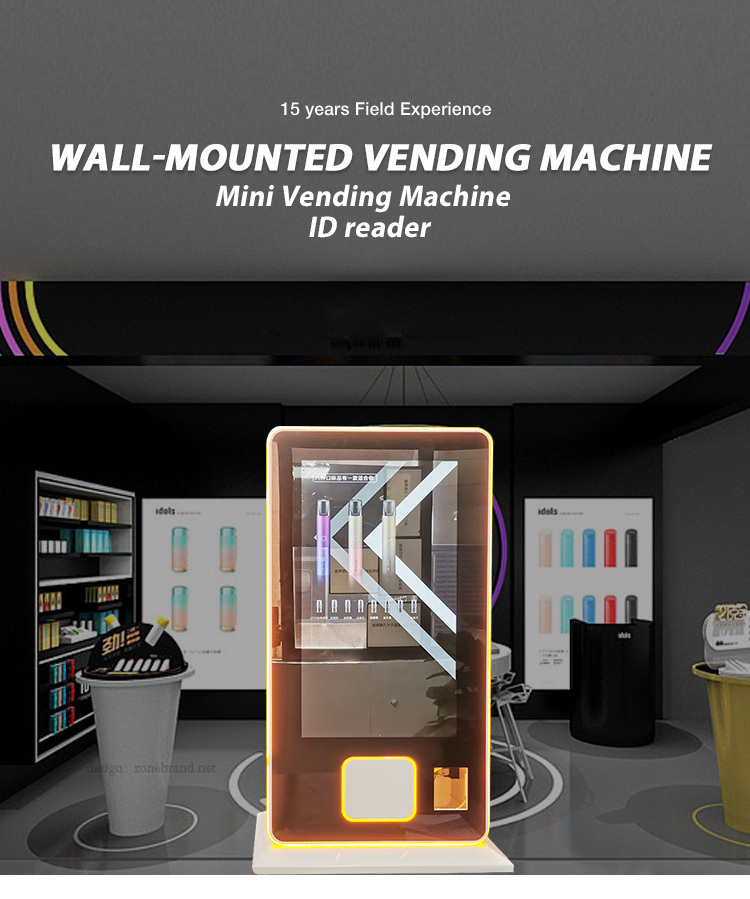 Fast Delivery Condom Vending Machine Drink Food Condom Wall Mounted Mini Vending Machine