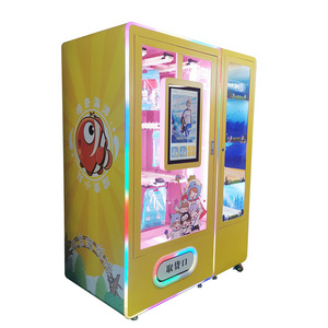 24 Hrs automatic lighting around coin banknote hanging toys face mask book vending machine purchase