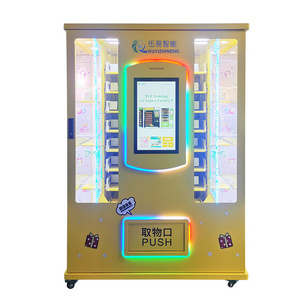 21.5 inch touch screen metal steel custom self gifts kawaii perfume lashes vending machine