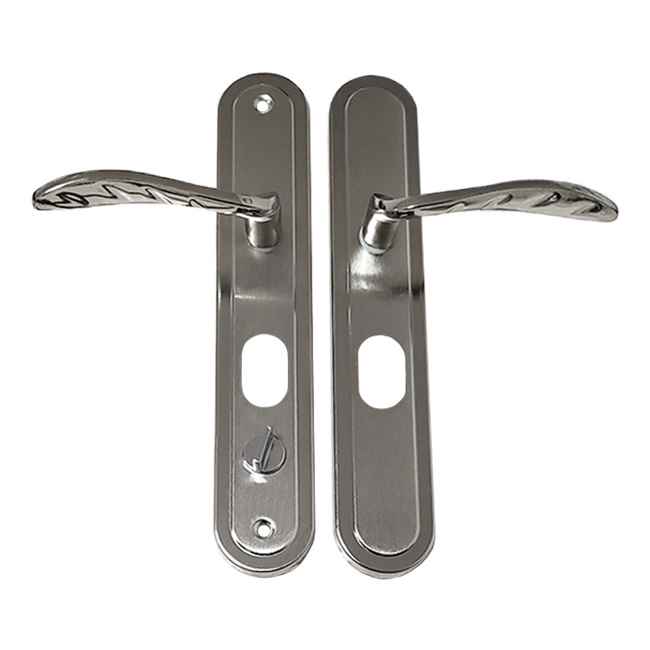 Hot Selling High Quality Indoor Iron Lever Handle Steel Lock Front Door Lever Lever Handle Plate for Door