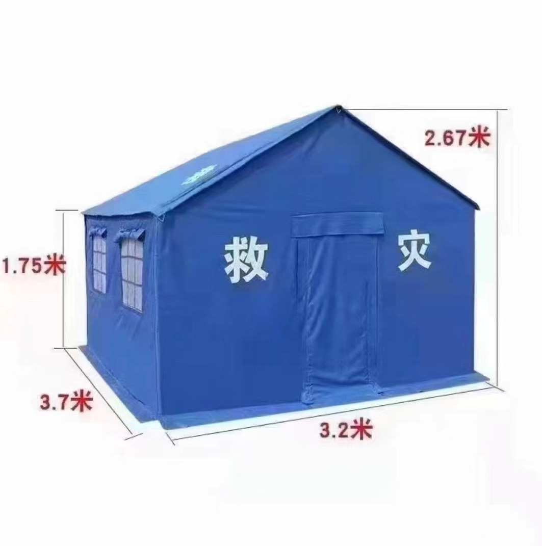 Stock Ready Earthquake refugee tent emergency relief tent