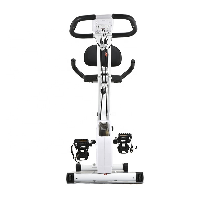 Upright Portable & Multifunctional Magnetic Resistance Foldable Exercise Bike For Sale