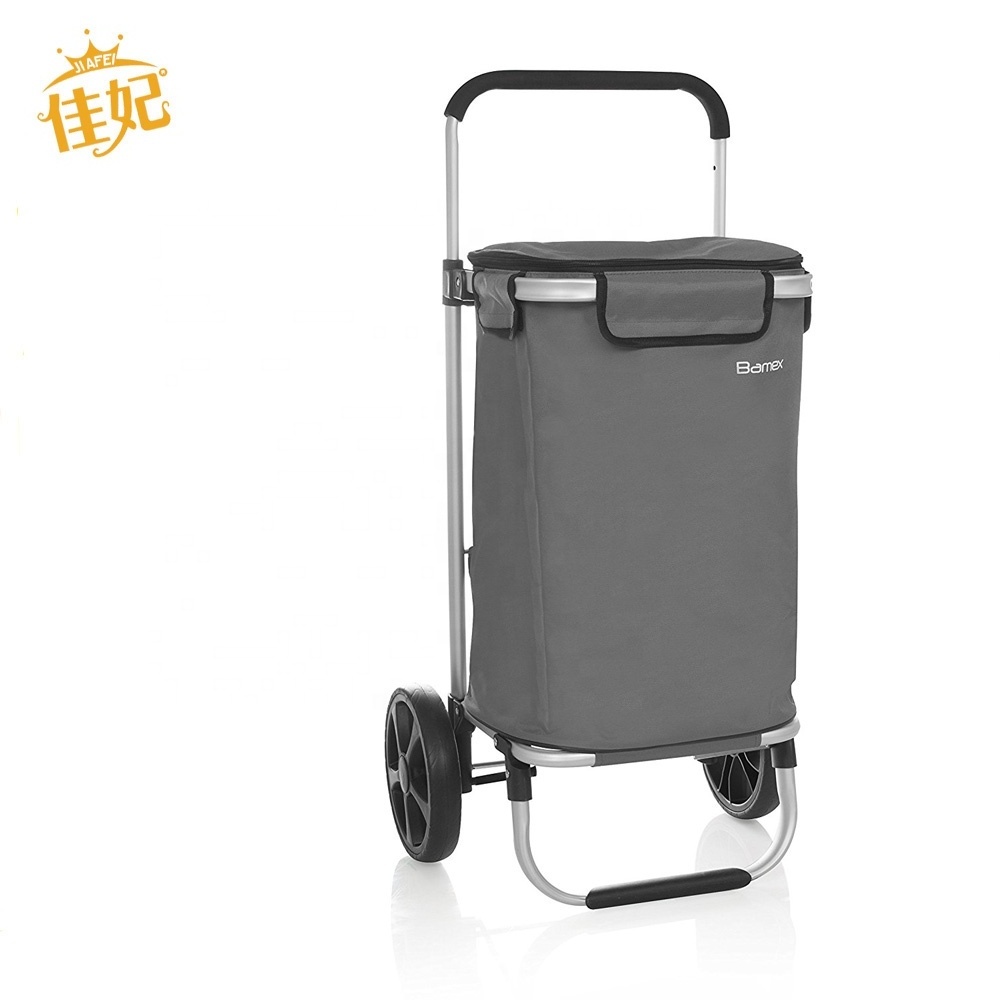 2019 600D Polyester Folding Shopping Trolley/Mini Shopping Cart/Foldable Shopping Trolley Bag