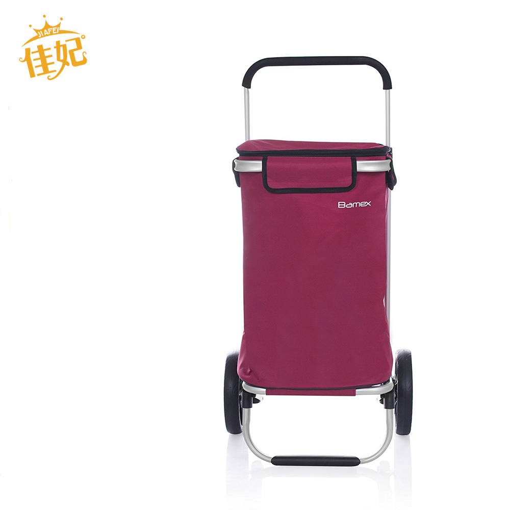 2019 600D Polyester Folding Shopping Trolley/Mini Shopping Cart/Foldable Shopping Trolley Bag