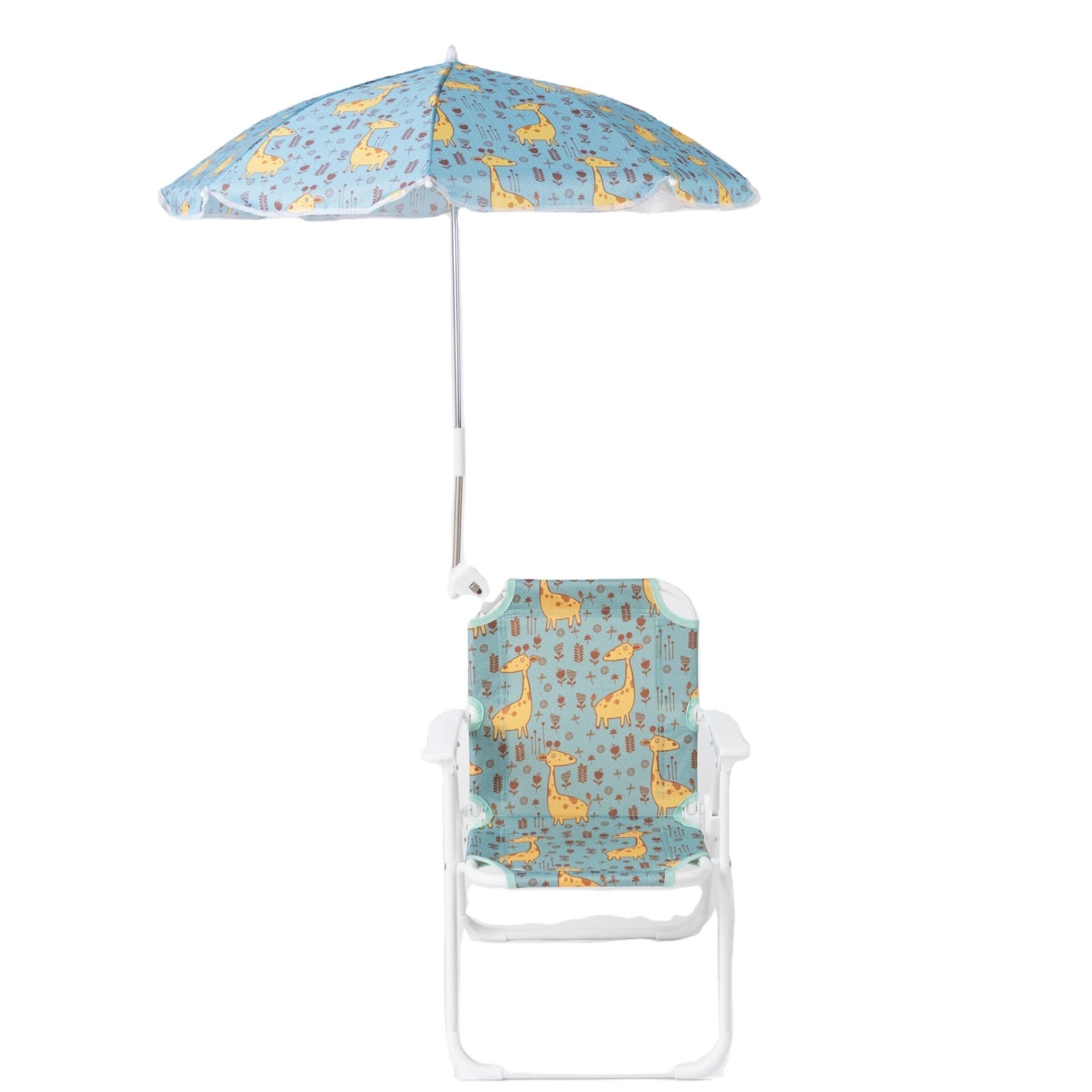 Beautiful Kids Beach Chair Children Camping Chairs with Umbrella for Holiday Outdoor