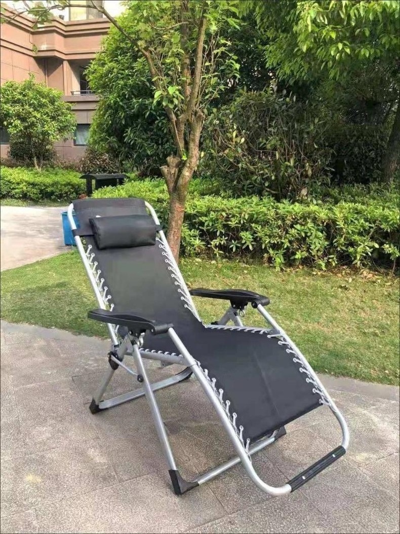 Outdoor Beach Lounger Garden Chairs Foldable Sun Loungers Folding  outdoor multi-position reclining chair