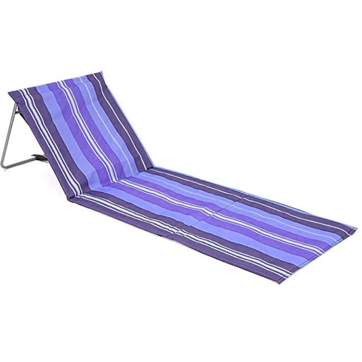 Beach mat Chairs For Adults Folding Lightweight Camping Chairs Chaise Lounge Lawn Chairs For Outdoor Relaxing and Sun