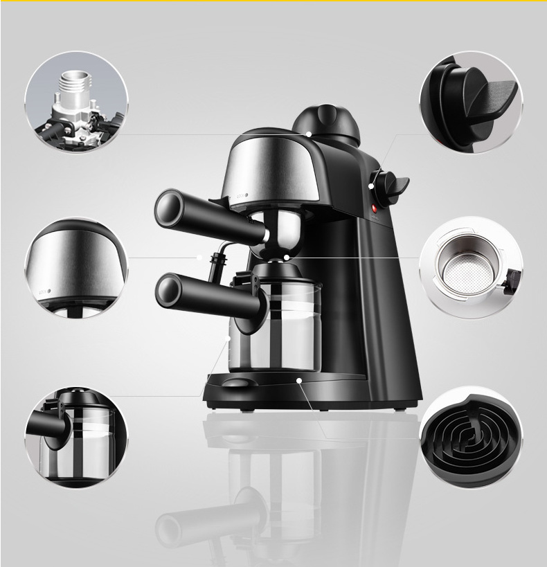 The new mini espresso single serve home coffee maker machines for coffee lover